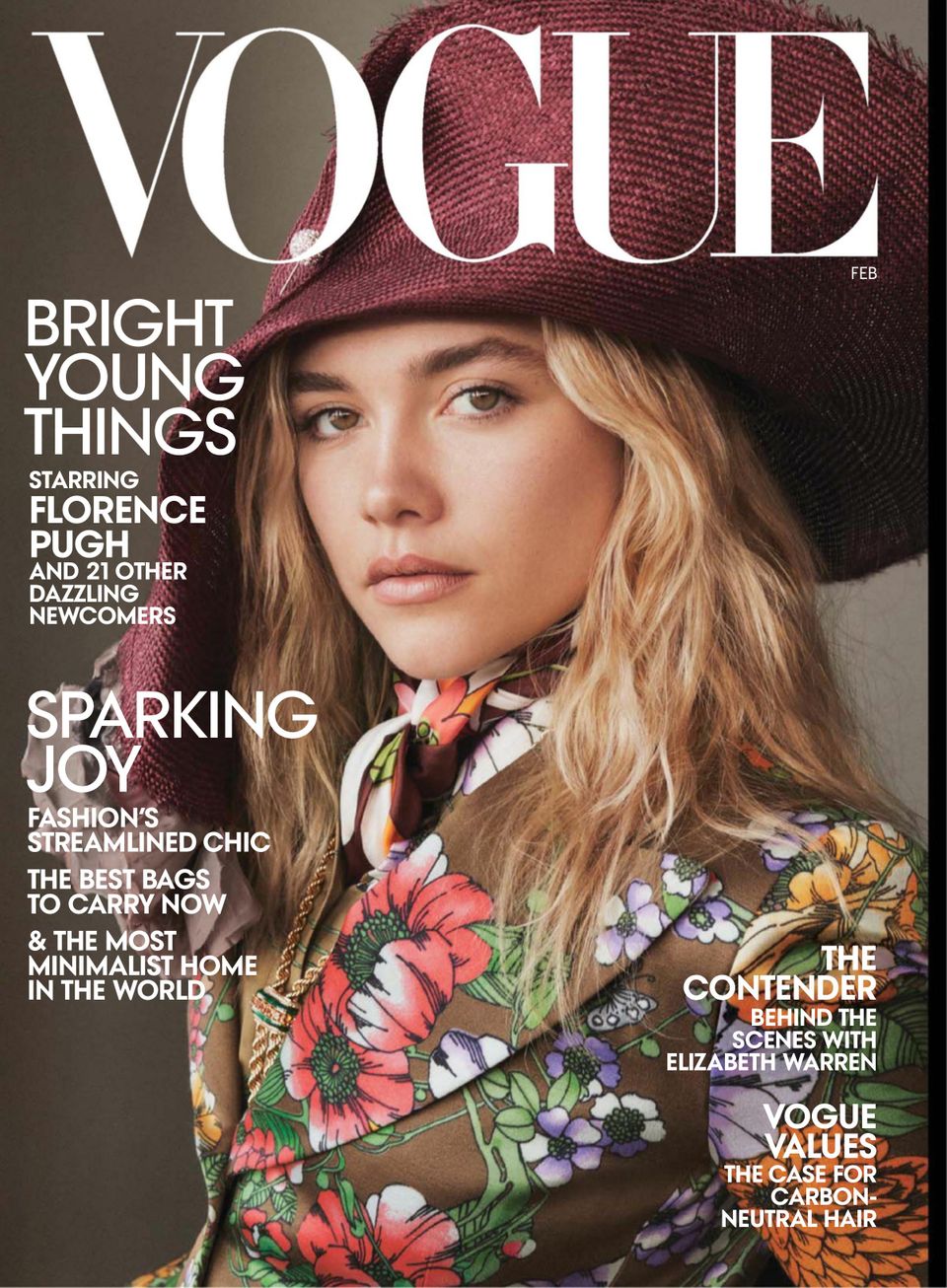Vogue- Florence Pugh- February 2020
